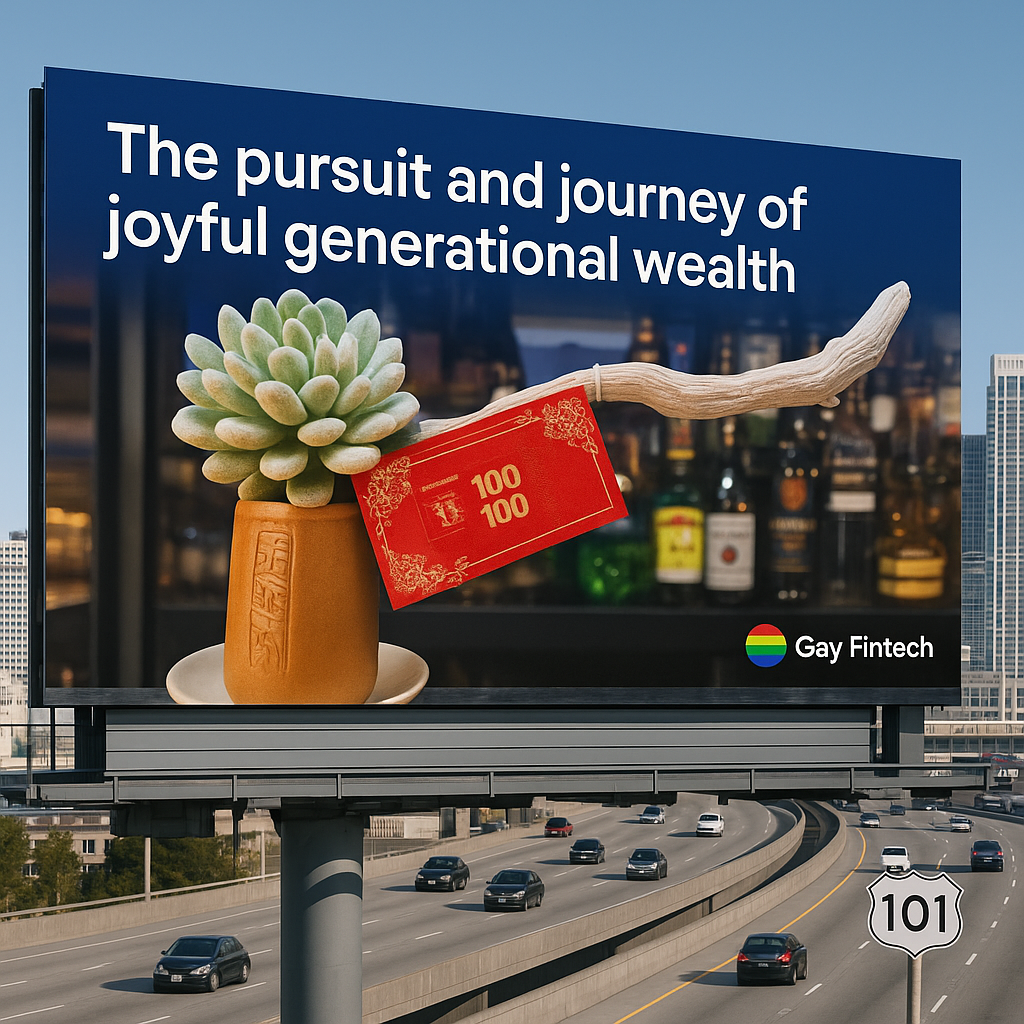 Gay Fintech Billboard